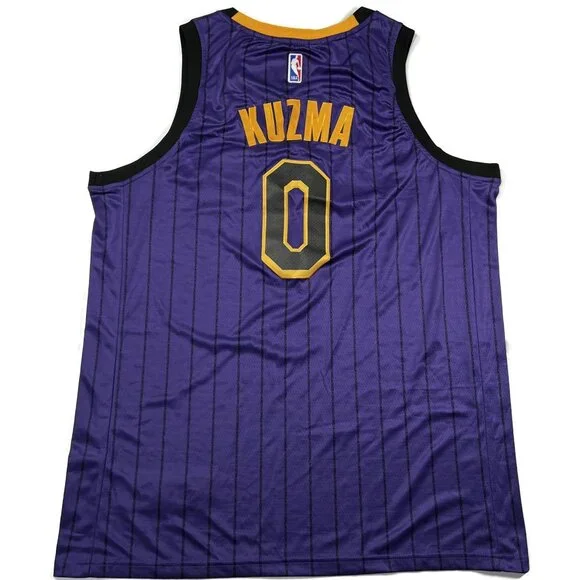 New NBA Nike Kyle Kuzma LA Los Angeles Lakers Swingman Jersey Sz